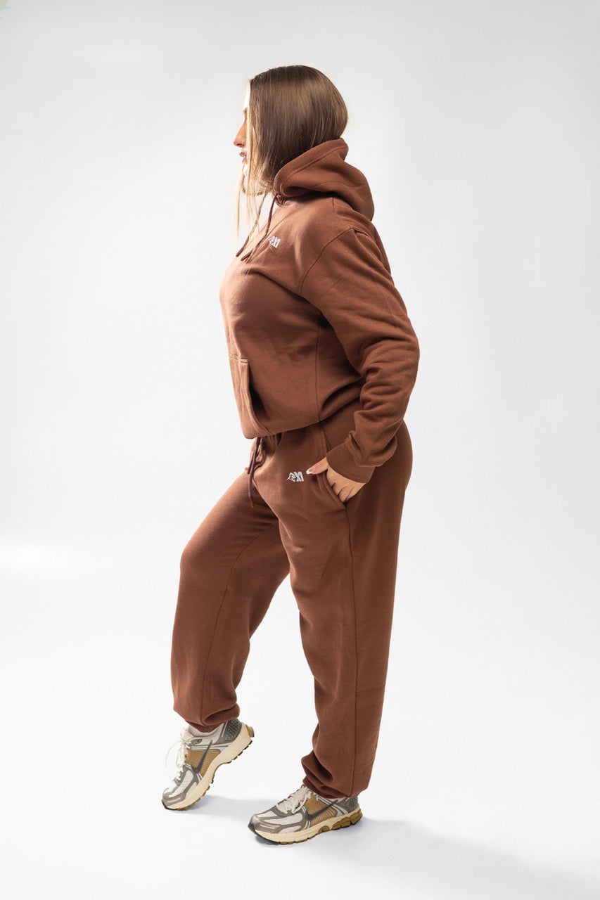 XAPE Core Logo Hoodie - Cocoa