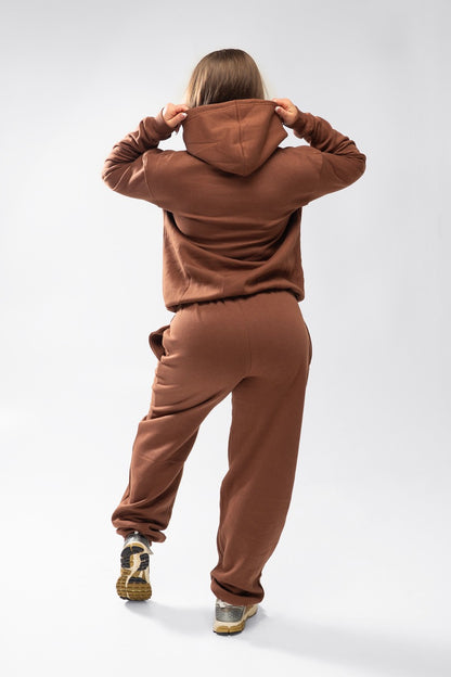 XAPE Core Logo Hoodie - Cocoa