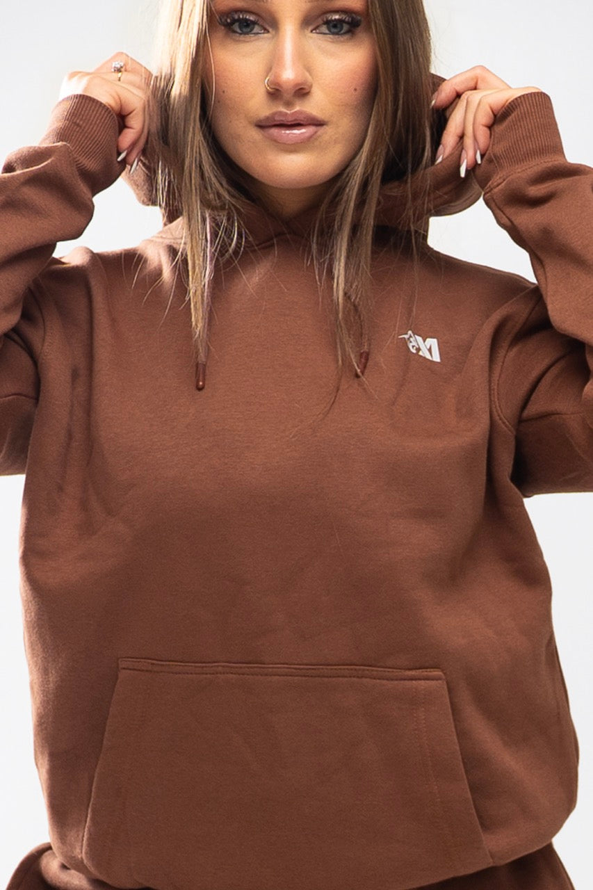 XAPE Core Logo Hoodie - Cocoa