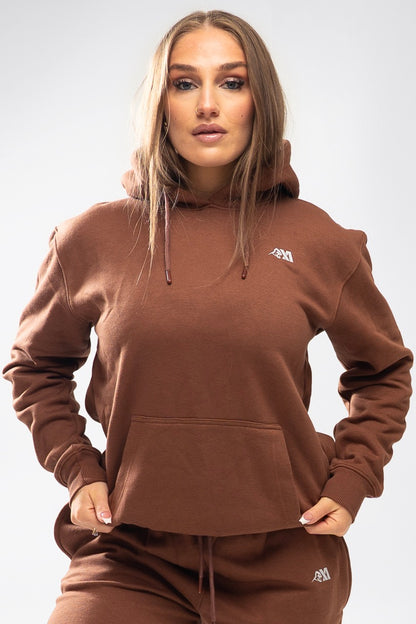 XAPE Core Logo Hoodie - Cocoa