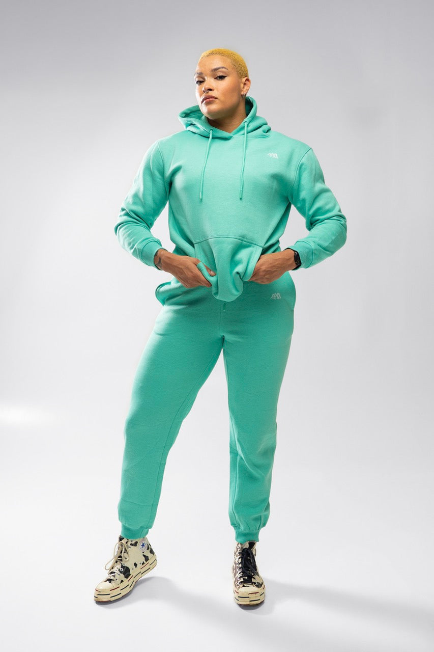 XAPE Core Logo Hoodie - Deep Teal