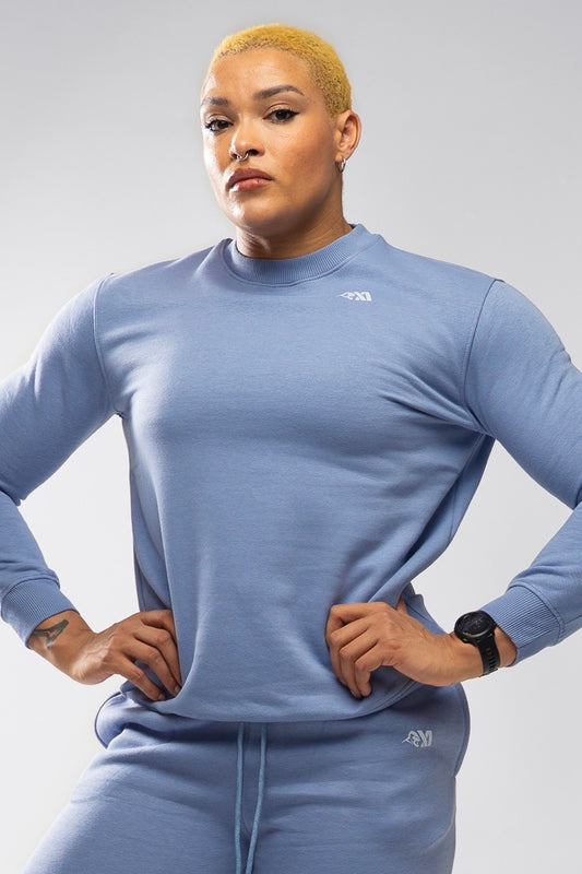 XAPE Core Logo Sweatshirt - Slate Blue