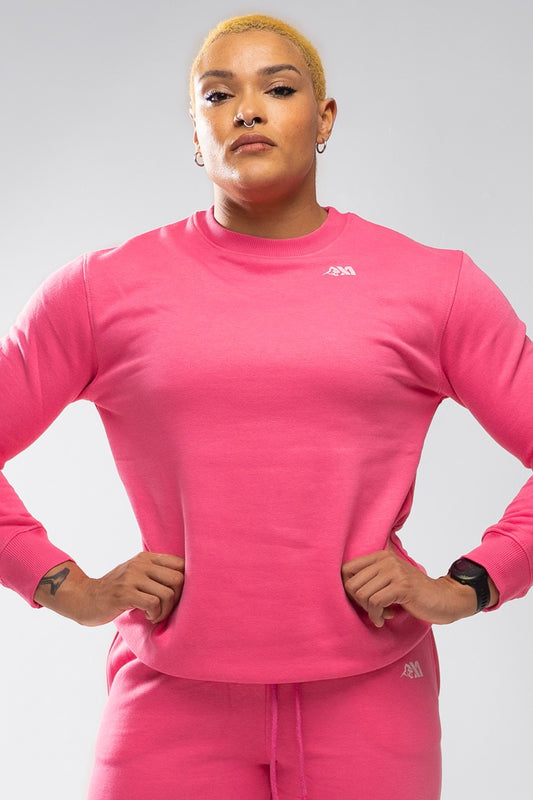 XAPE Core Logo Sweatshirt - Dusty Pink