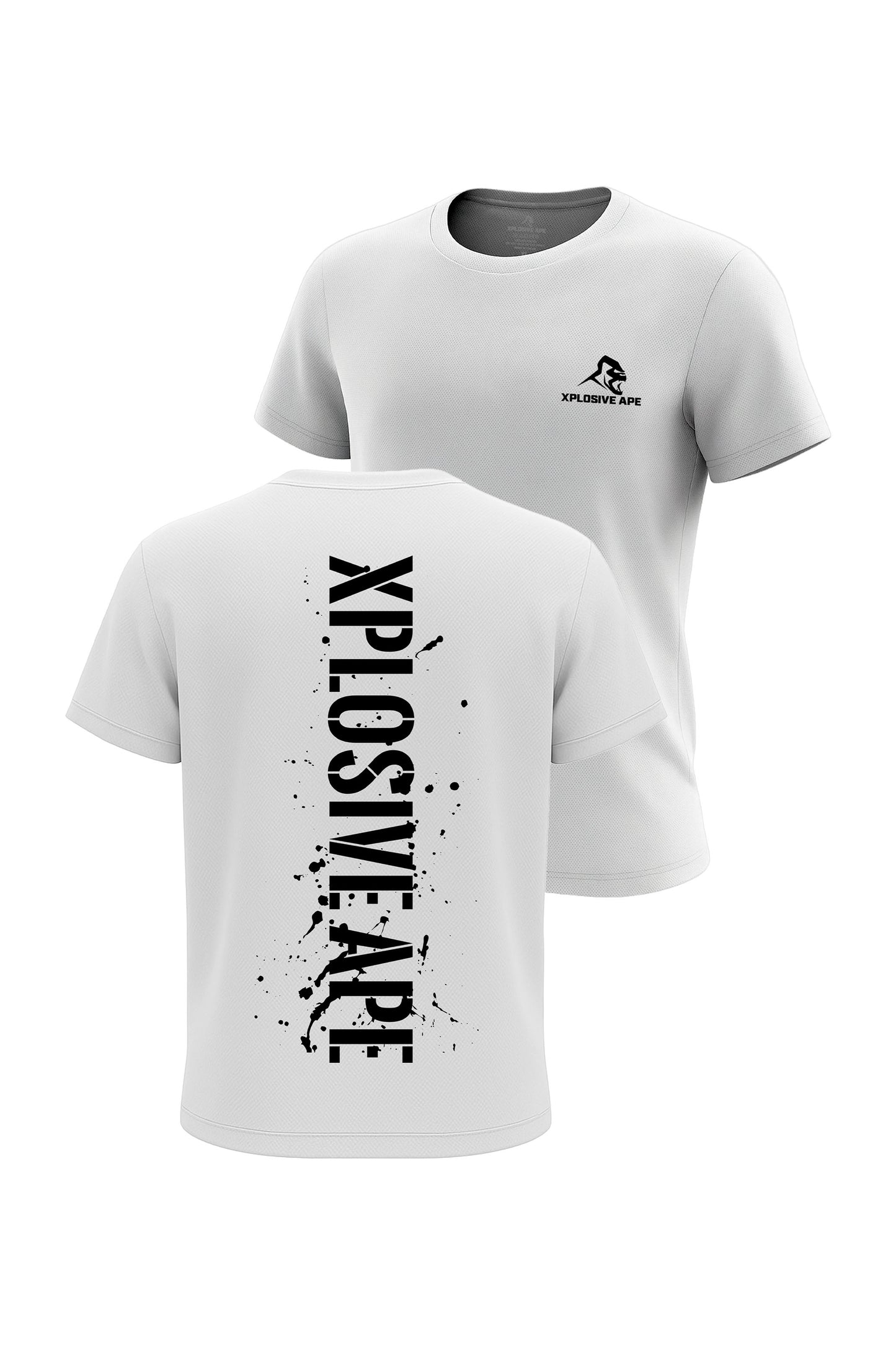 XAPE Smackdown Tech Tee - White