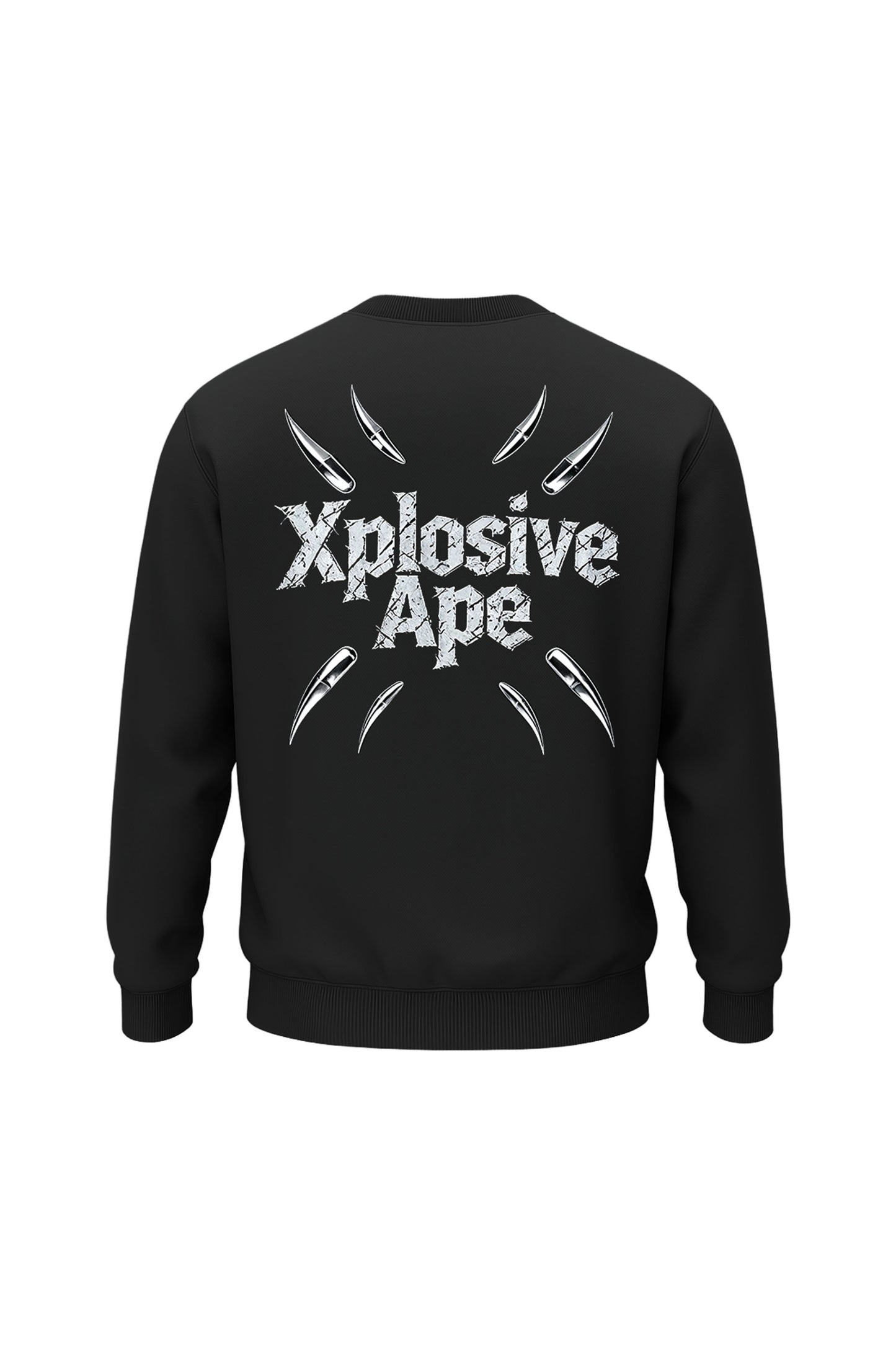 XAPE Shrapnel Burst Sweatshirt - Black
