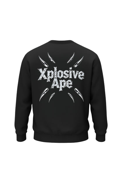 XAPE Shrapnel Burst Sweatshirt - Black