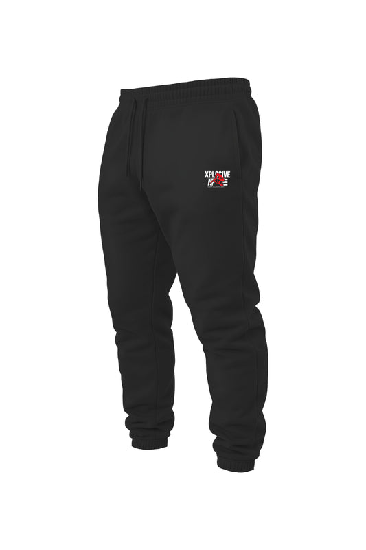 XAPE Stacked Logo Joggers - Black