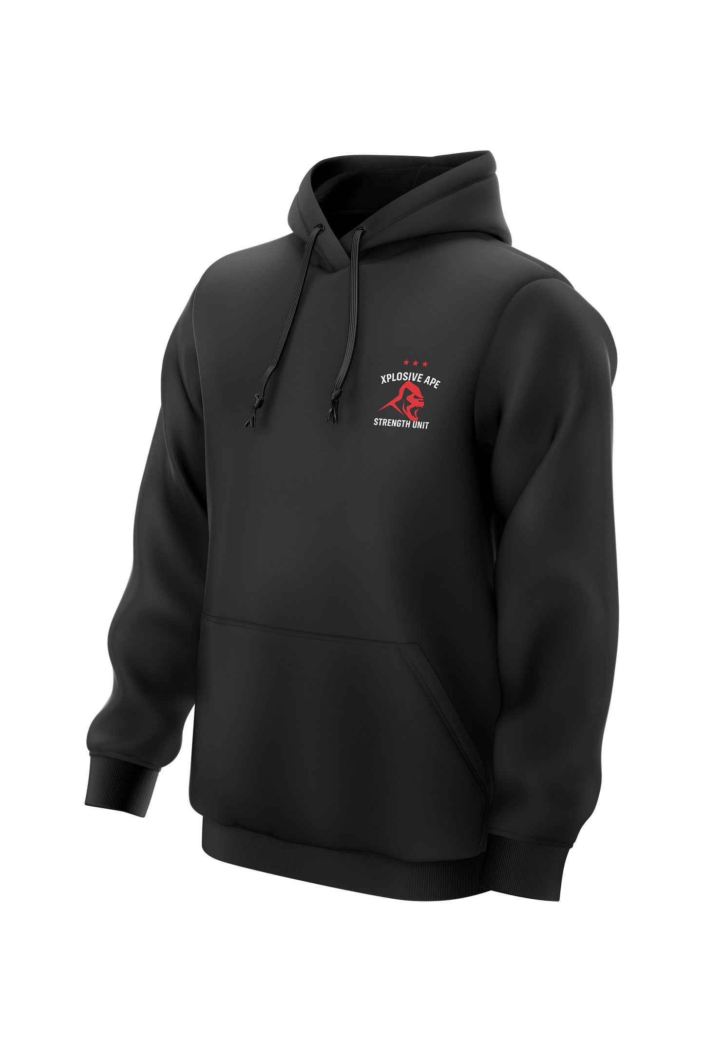 XAPE Strength Unit String Hoodie - Black
