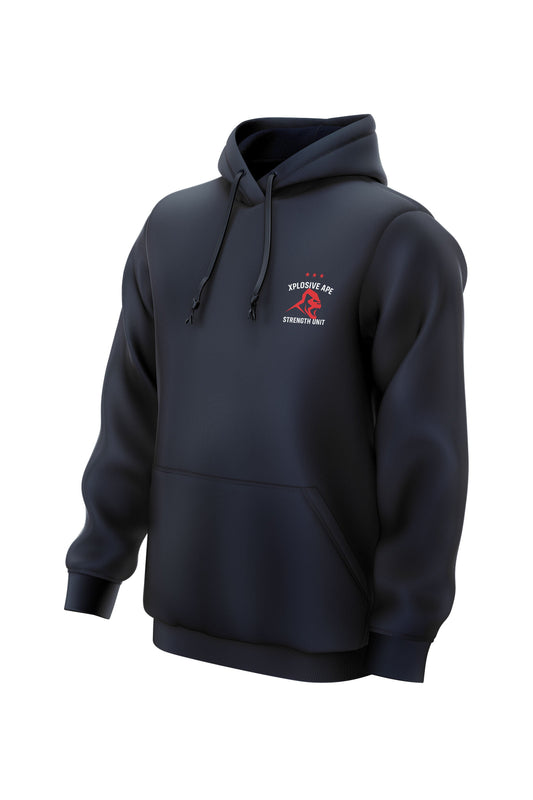 XAPE Strength Unit String Hoodie - Navy