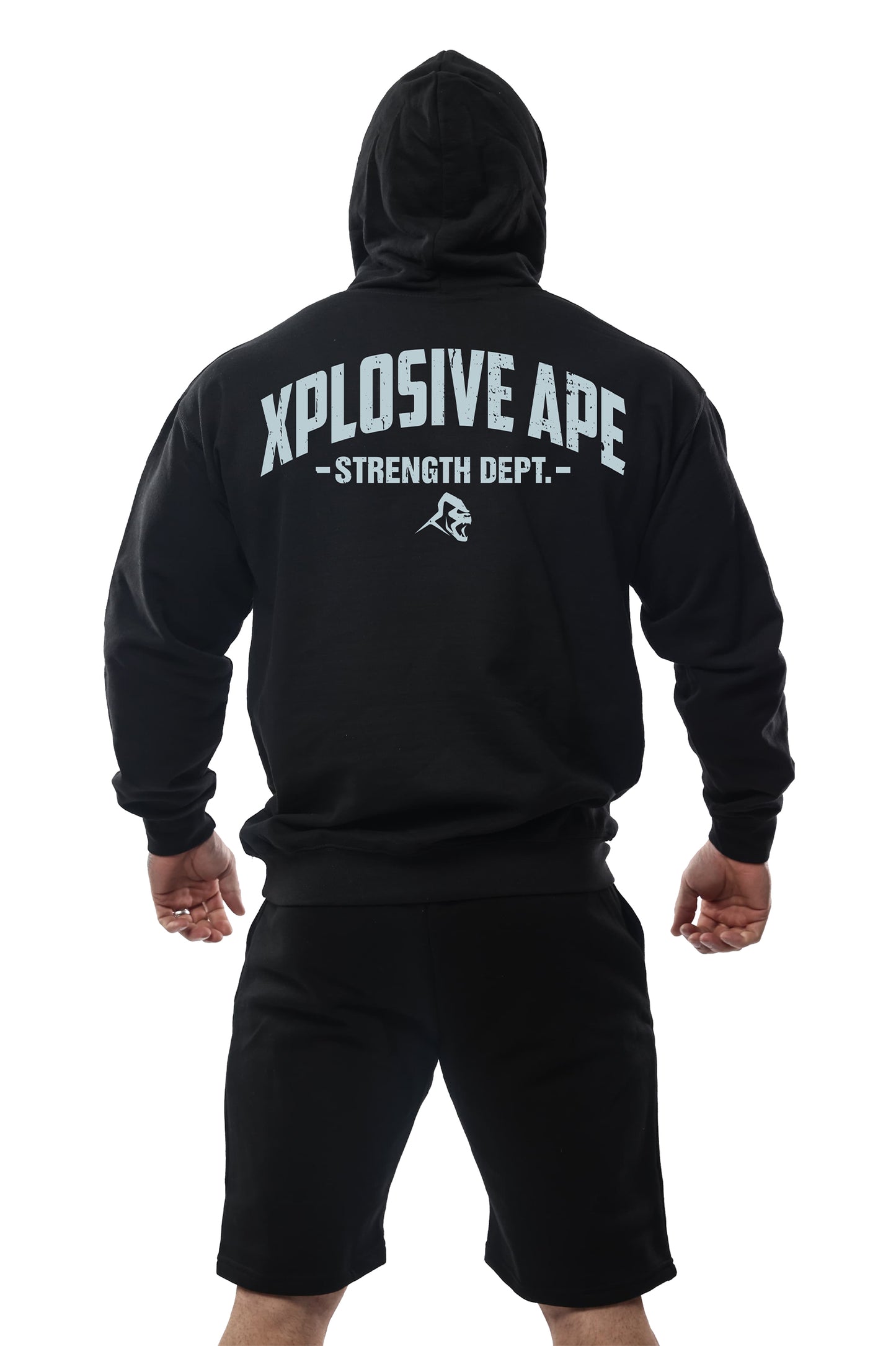 XAPE Strength Dept. Hoodie & Tee Combo - Black