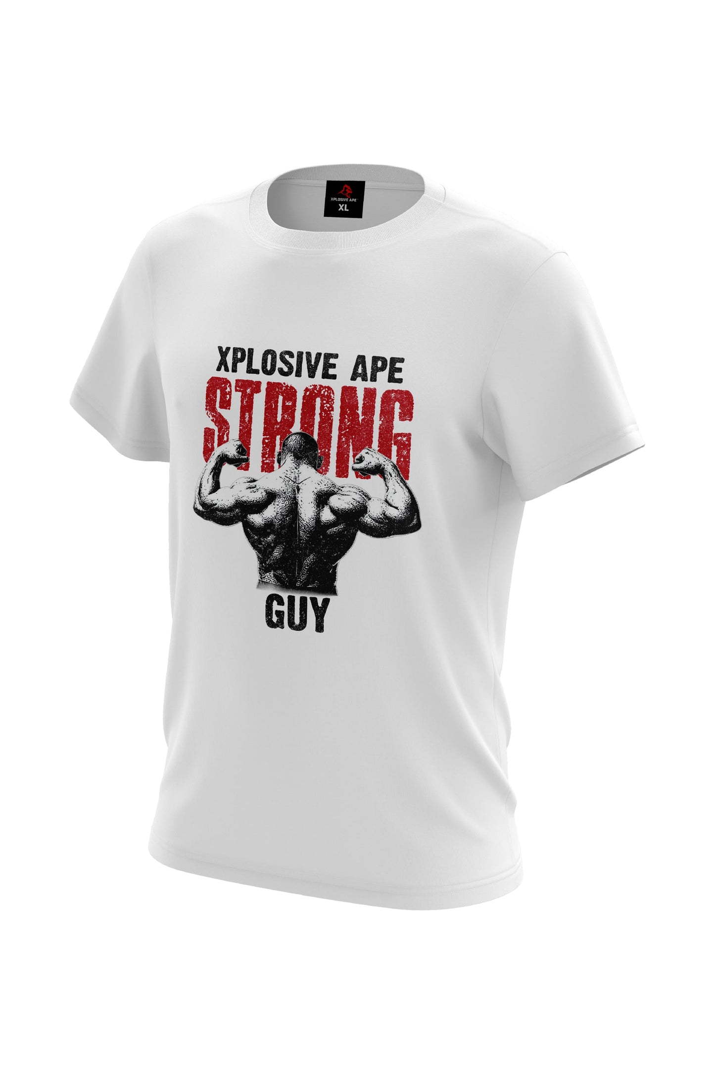 XAPE Strong Guy V3 Tee - White