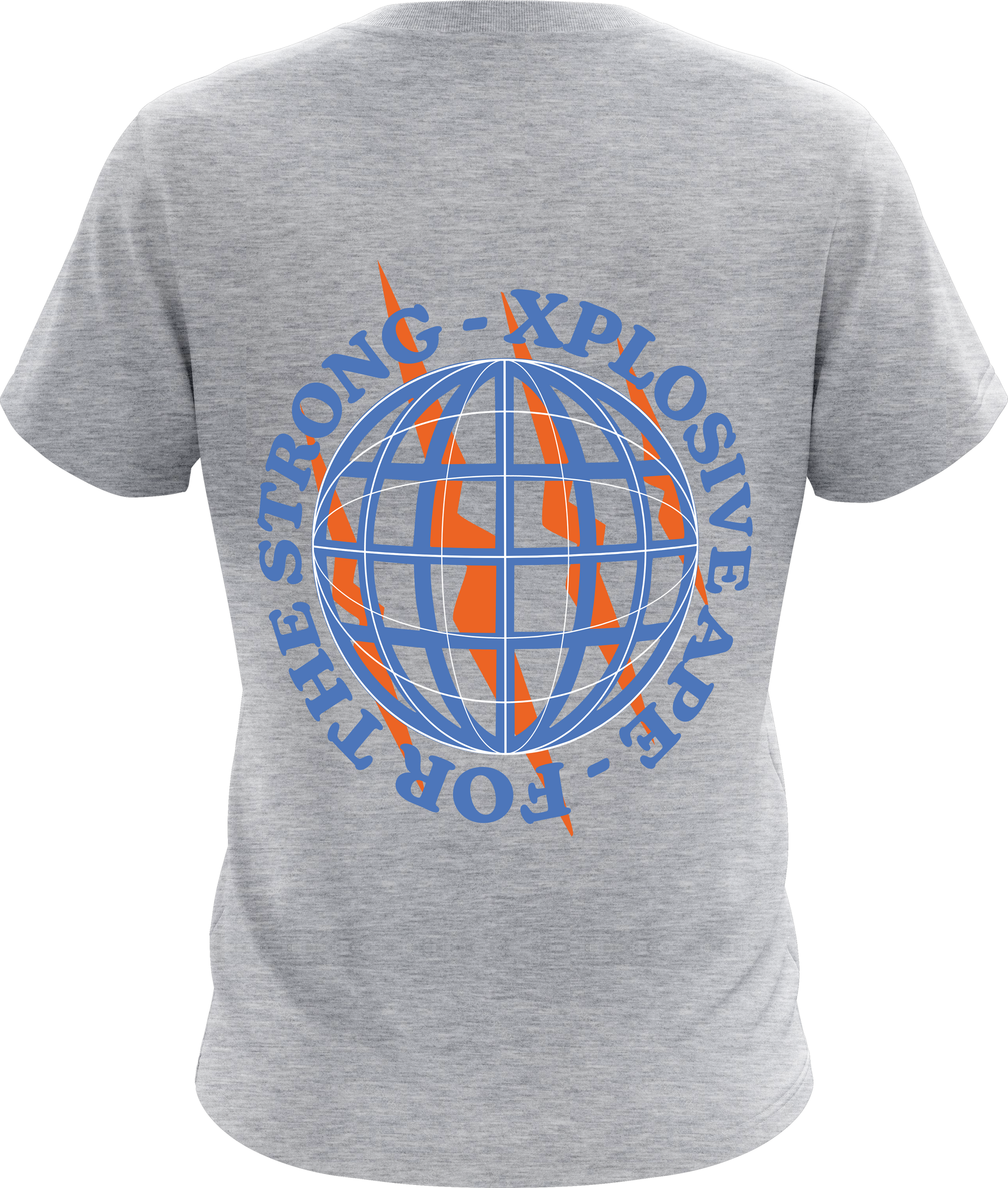 XAPE FTS Global Tee - Grey Marl