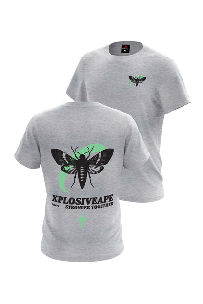 XAPE Moth Tee - Sports Grey