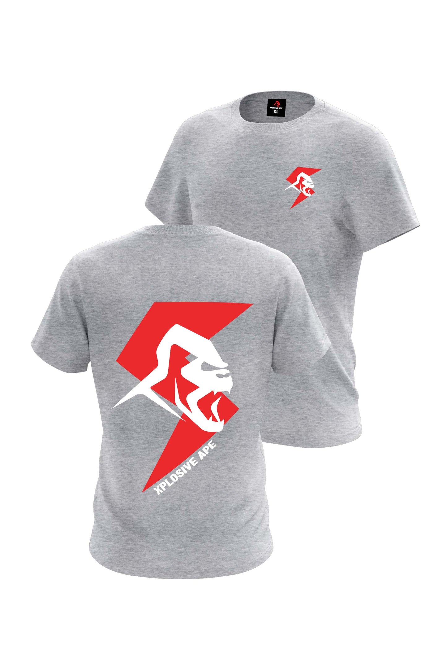 XAPE Thunderbolt Tee - Sports Grey