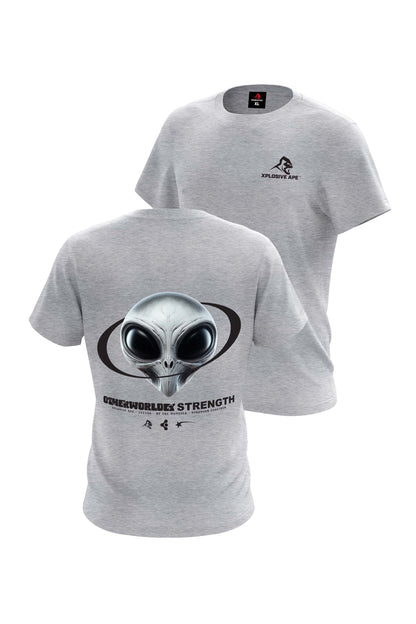 XAPE Otherworldly Strength Tee - Sports Grey