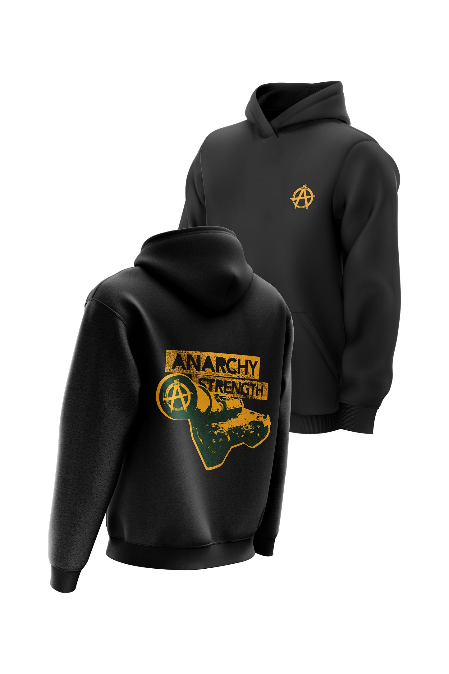AS Tank Blast Hoodie - Black