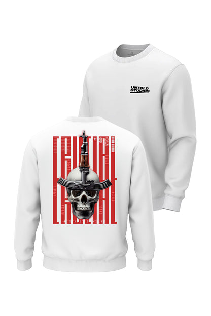 US Crucial Weapon Sweatshirt - White