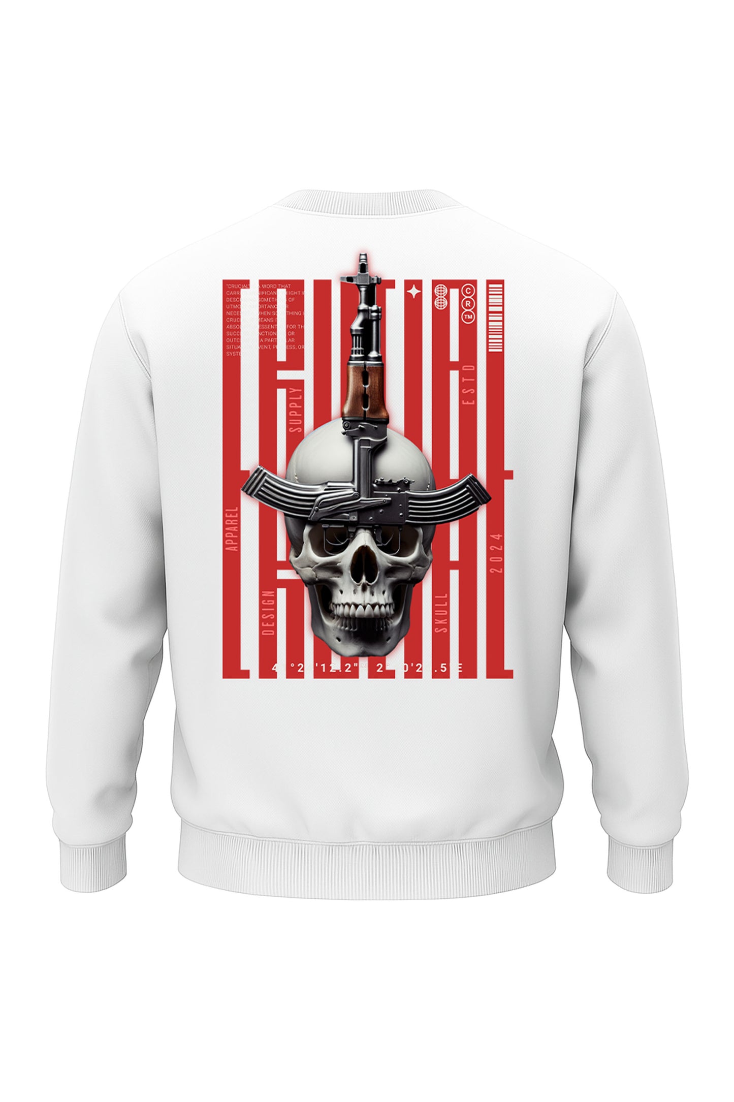 US Crucial Weapon Sweatshirt - White