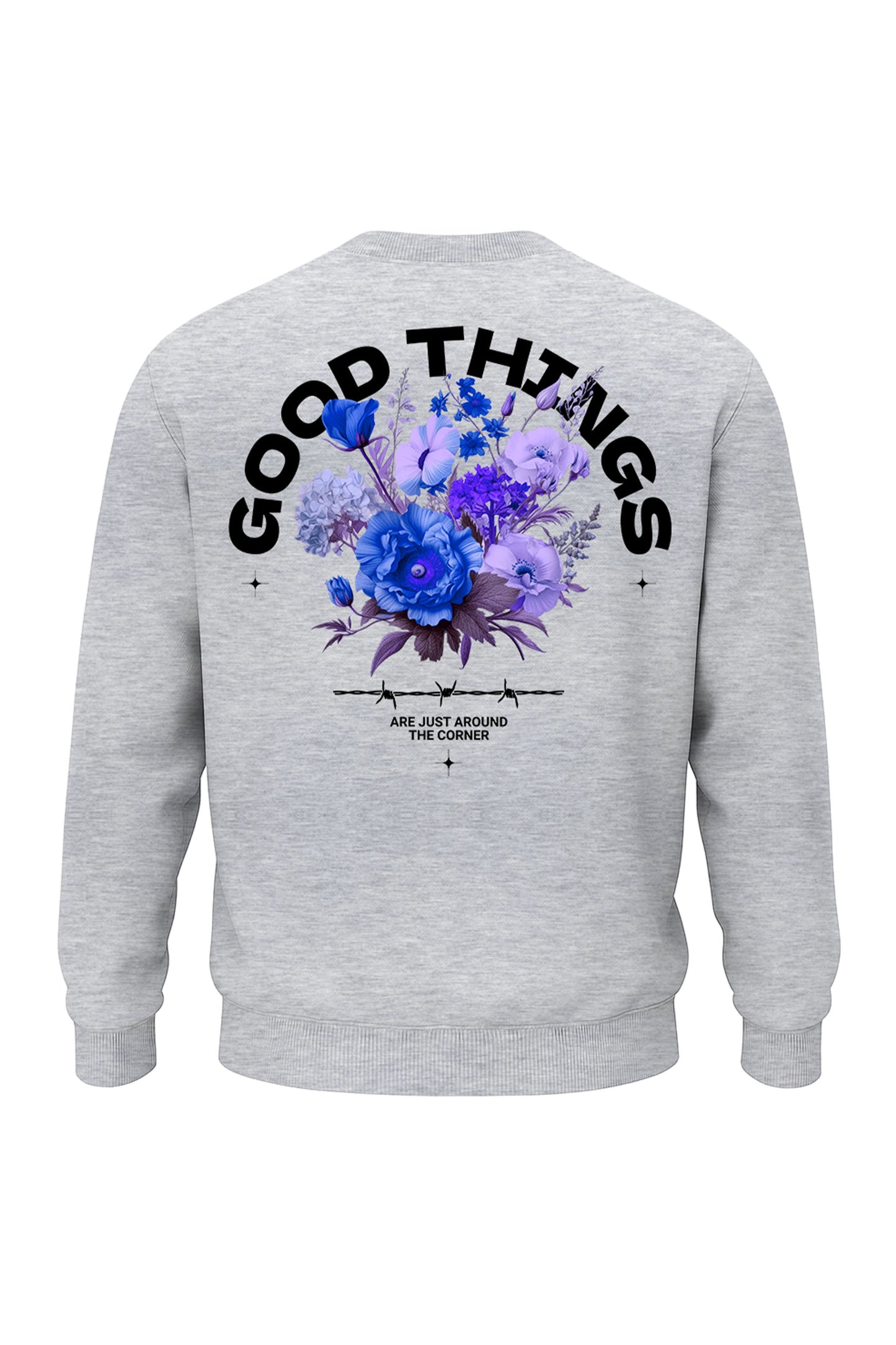 US Good Things Sweatshirt - Sports Grey