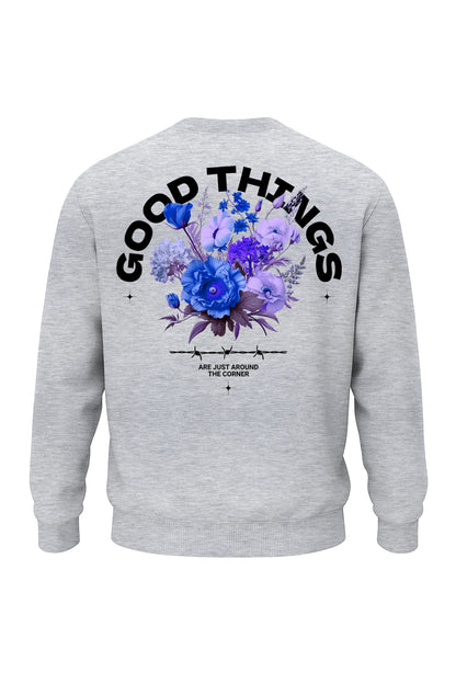 US Good Things Sweatshirt - Sports Grey
