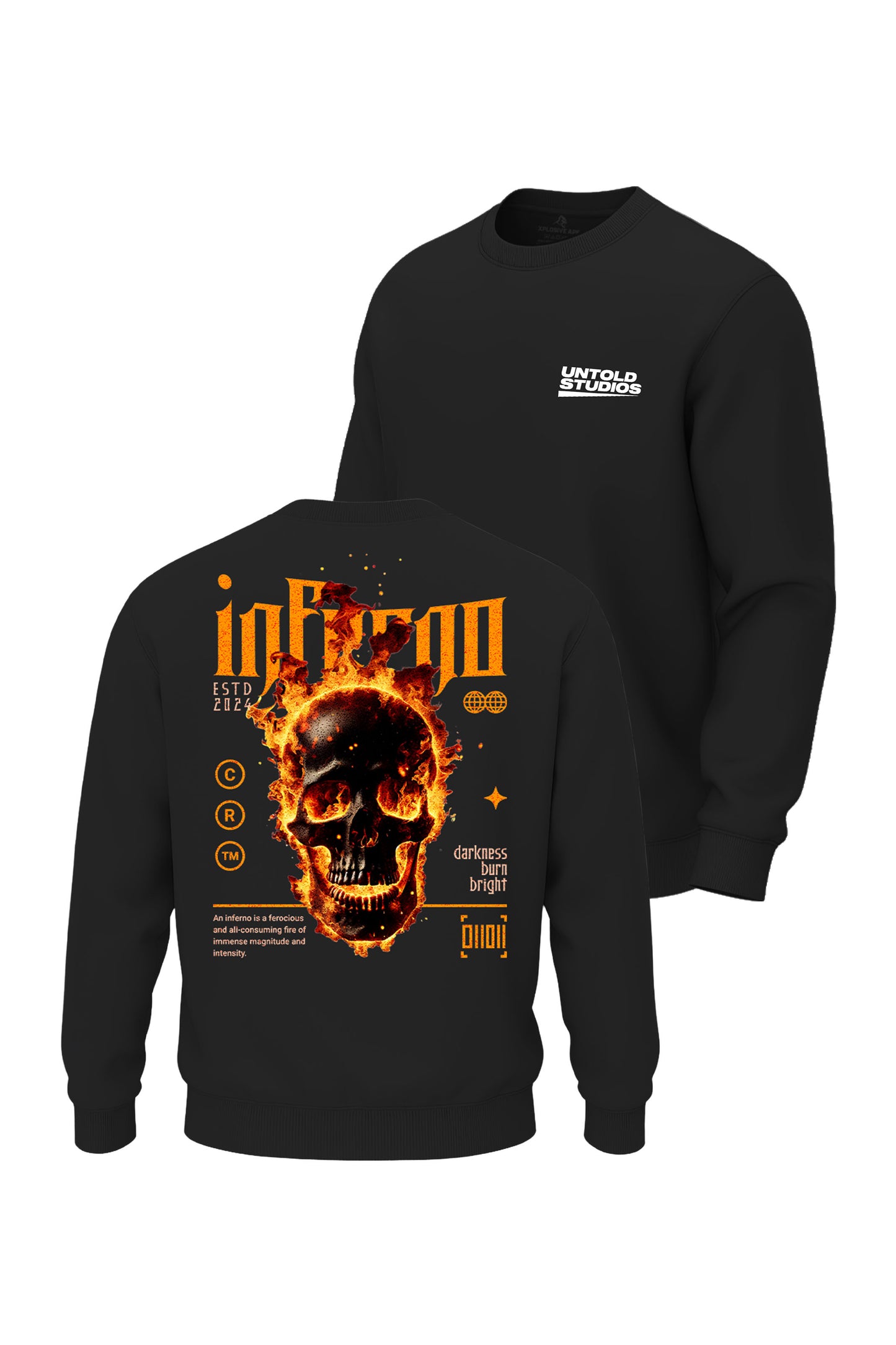 US Inferno Sweatshirt - Black