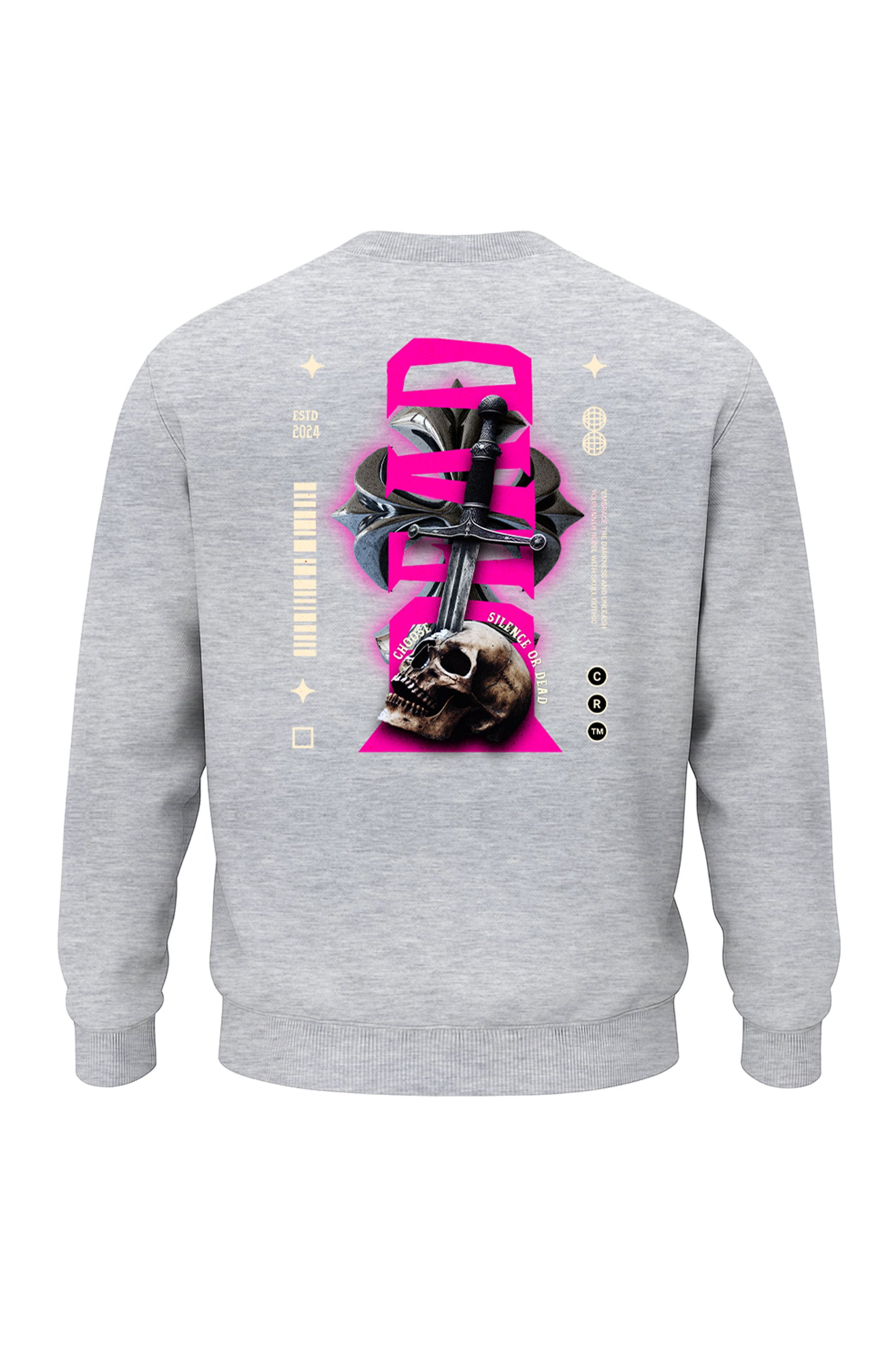 US The Threat of the Dead Sweatshirt - Sports Grey