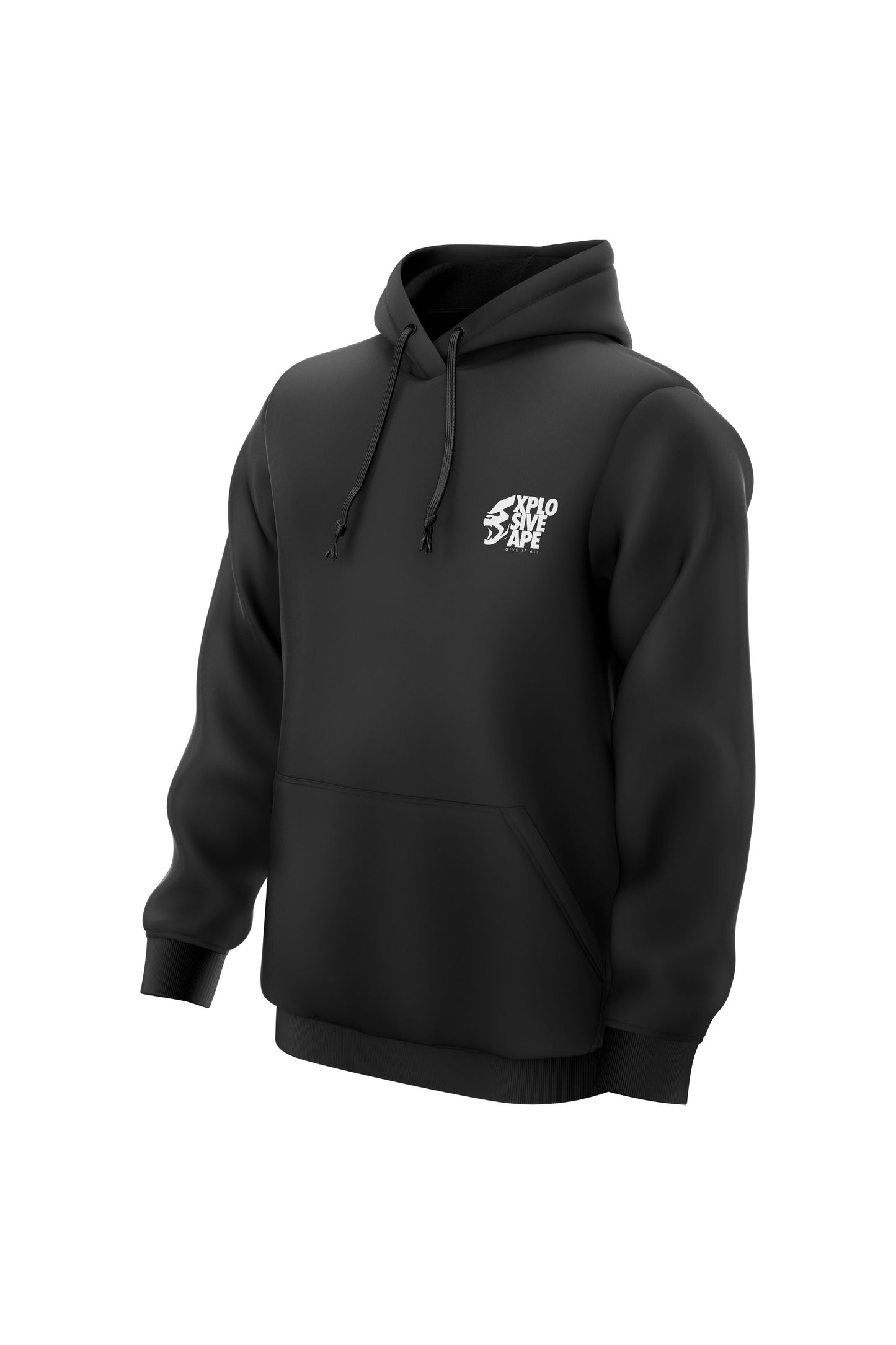 XAPE Ultimate Ape V2 String Hoodie - Black