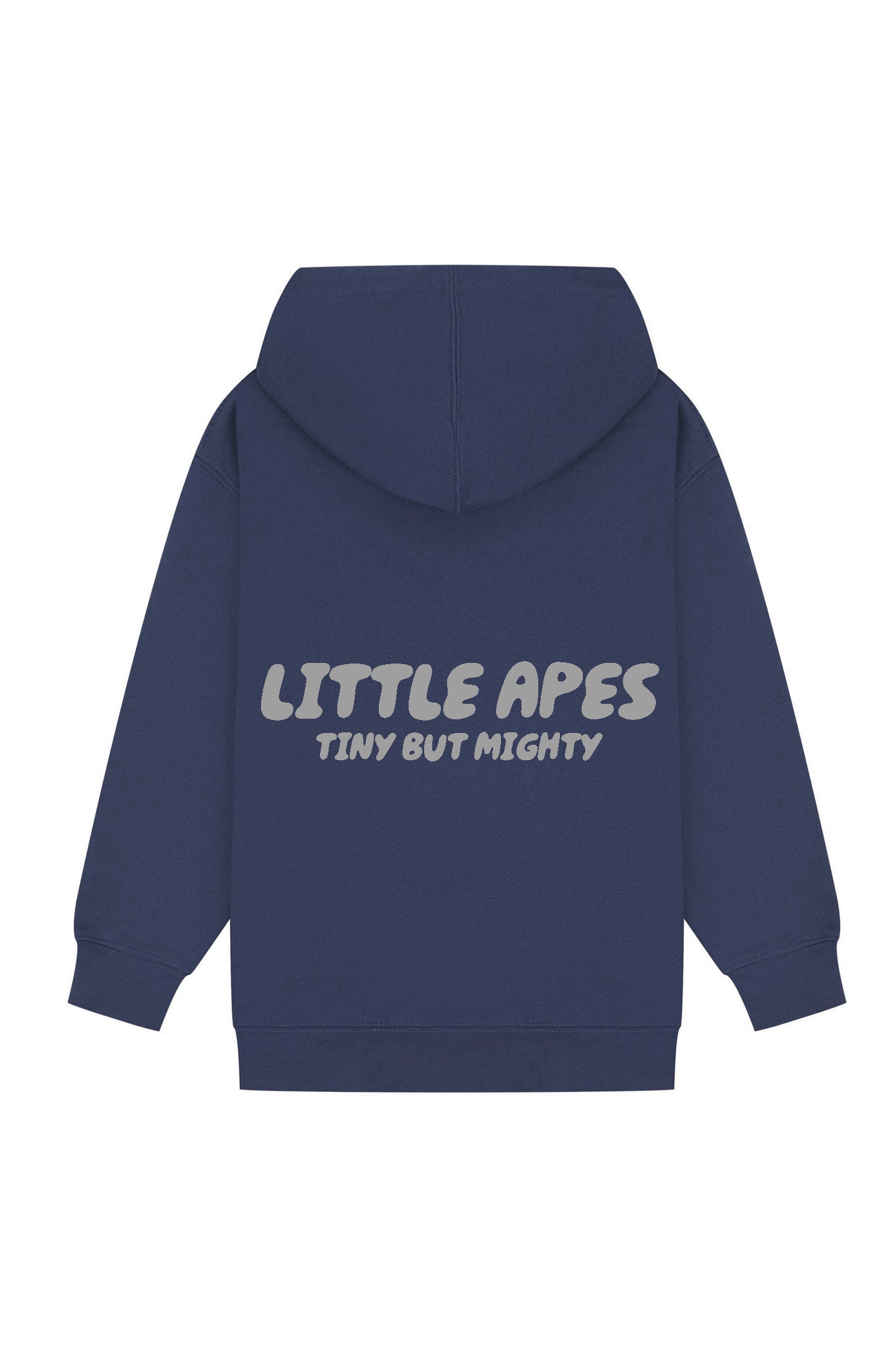 Little Apes Tiny But Mighty Hoodie - Navy