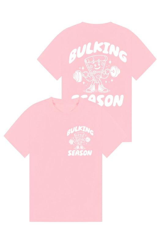 Little Apes Bulking Season  Tee - Light Pink