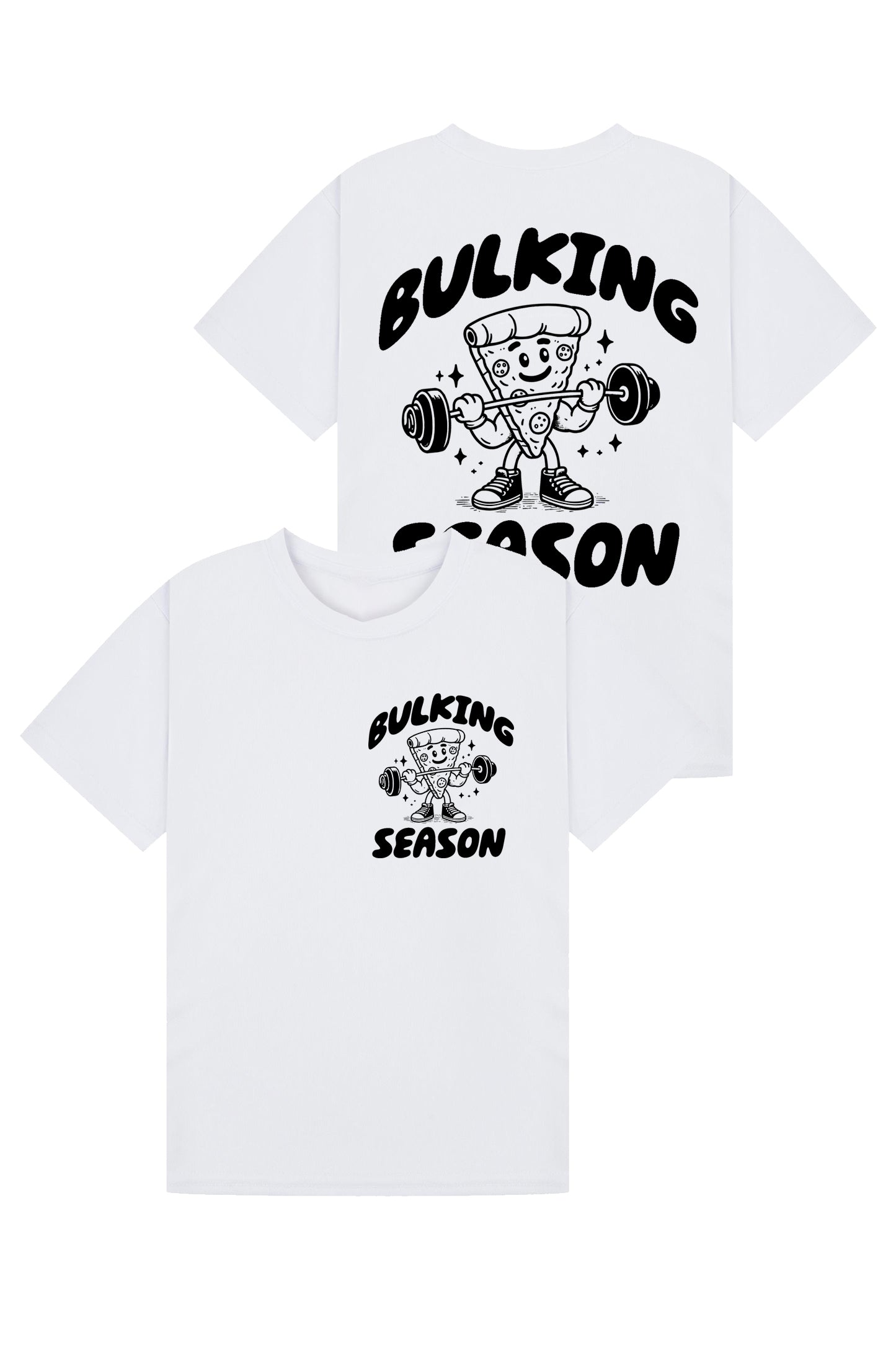 Little Apes Bulking Season  Tee - White