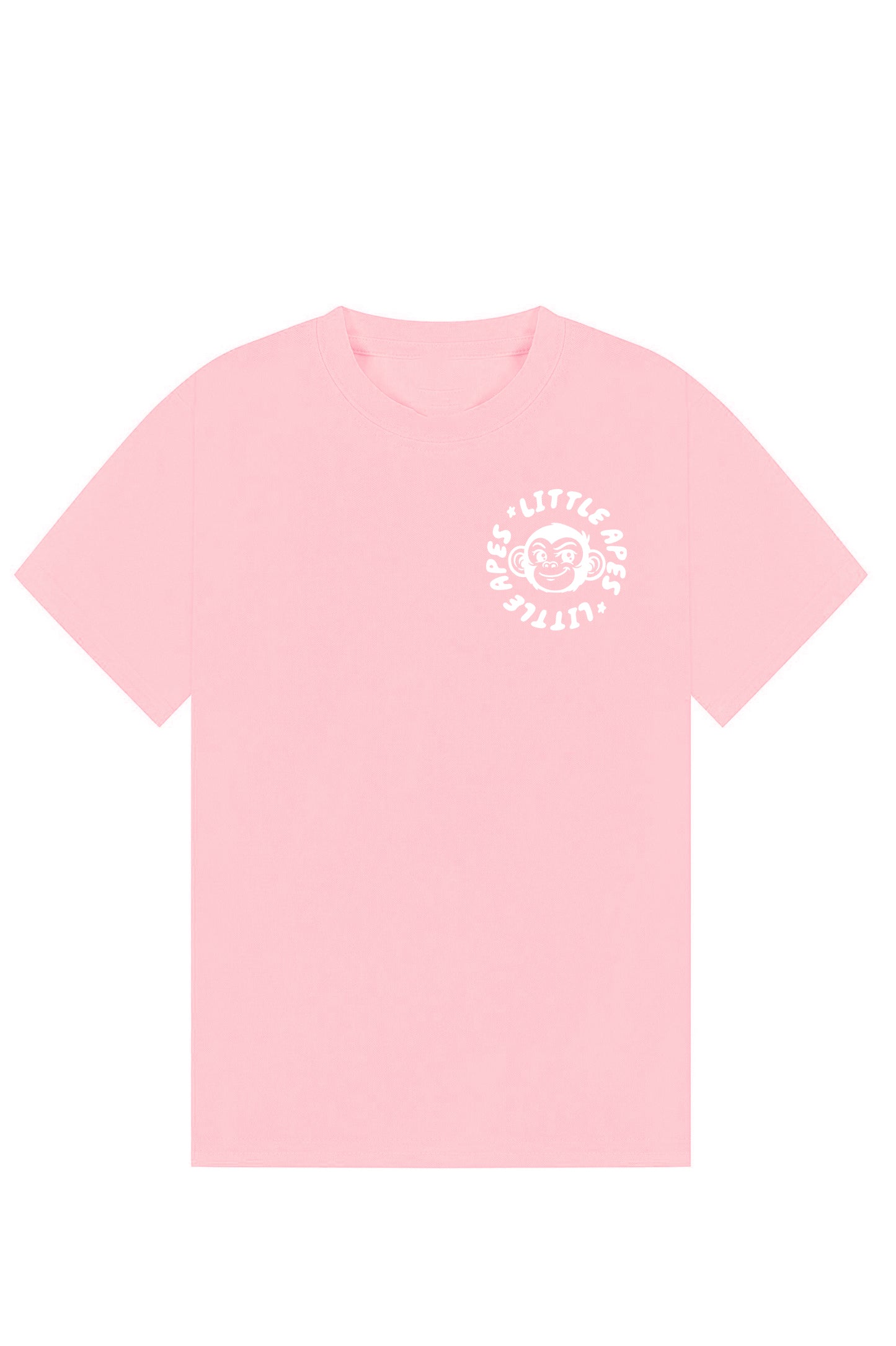 Little Apes Classic Tee - Light Pink