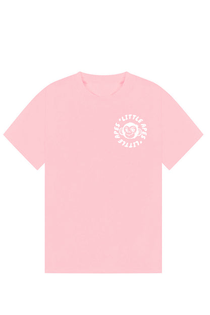 Little Apes Classic Tee - Light Pink