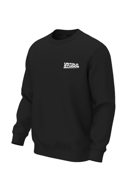 US Gothic Venomous Skull Sweatshirt - Black