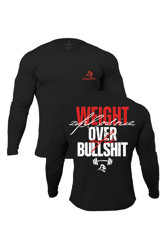 XAPE Weight Over BS Long Sleeve Tee - Black