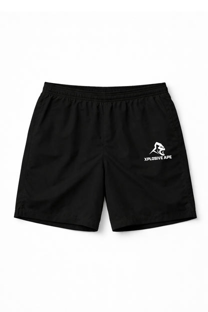 XAPE Classic Logo Performance Shorts - Black
