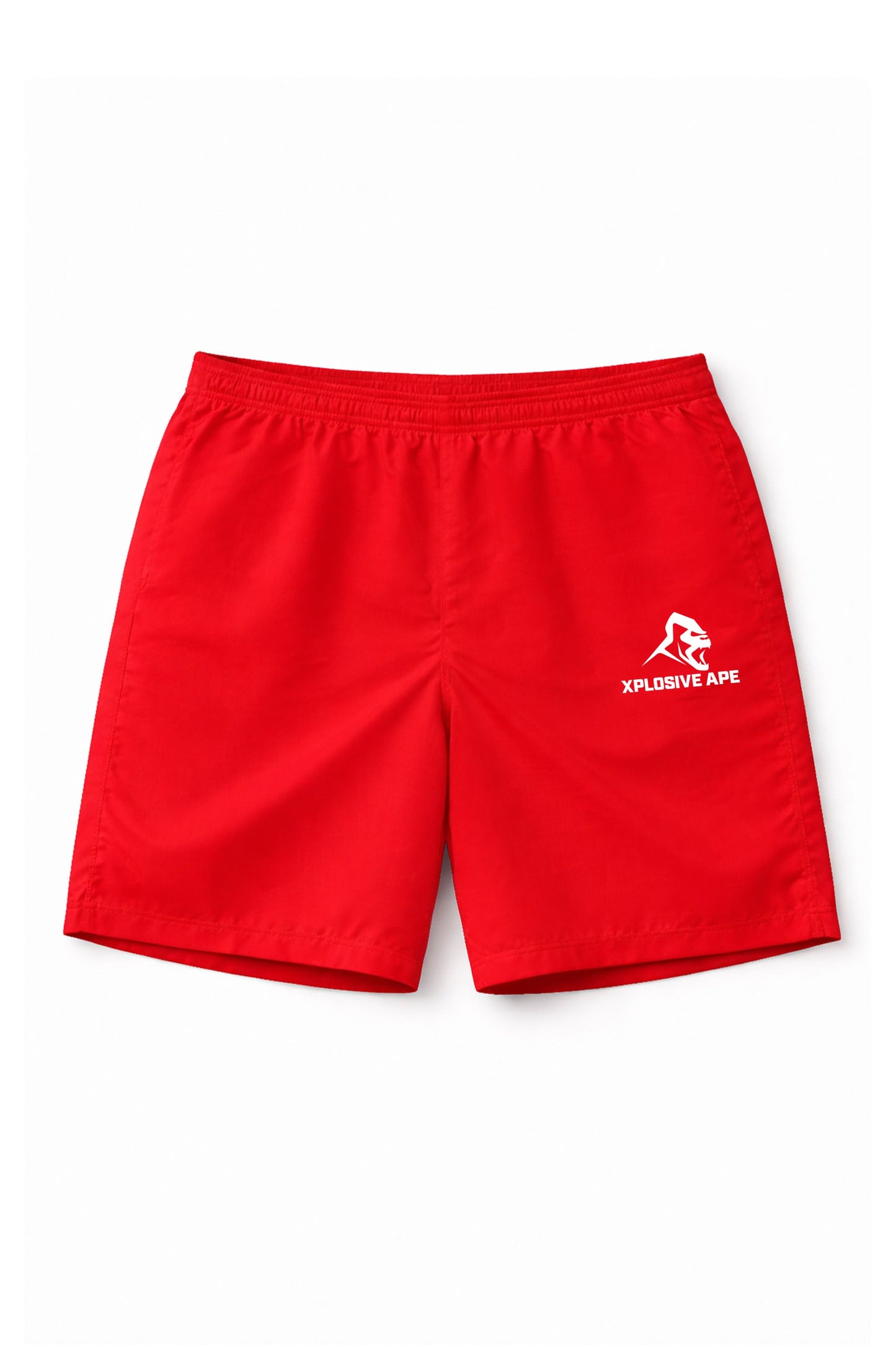 XAPE Classic Logo Performance Shorts - Red
