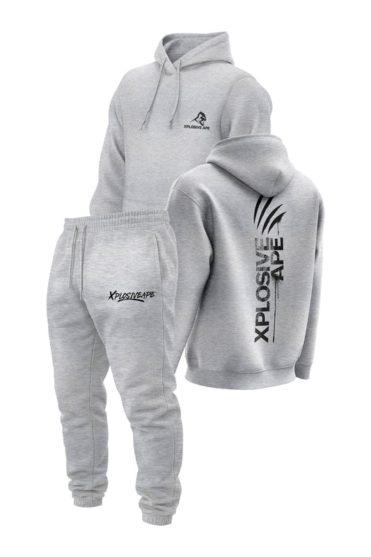 XAPE Claw V2 String Hoodie & Desolate V2 Joggers - Grey