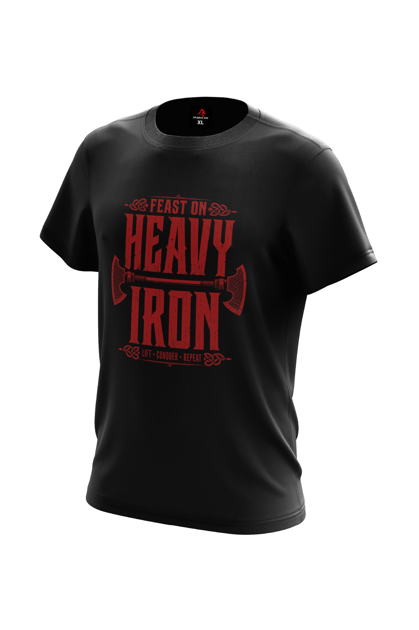 XAPE Heavy Iron Tee - Black