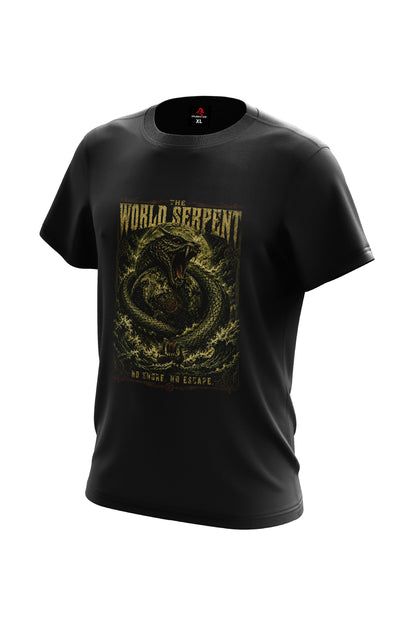 XAPE The World Serpent Tee - Black