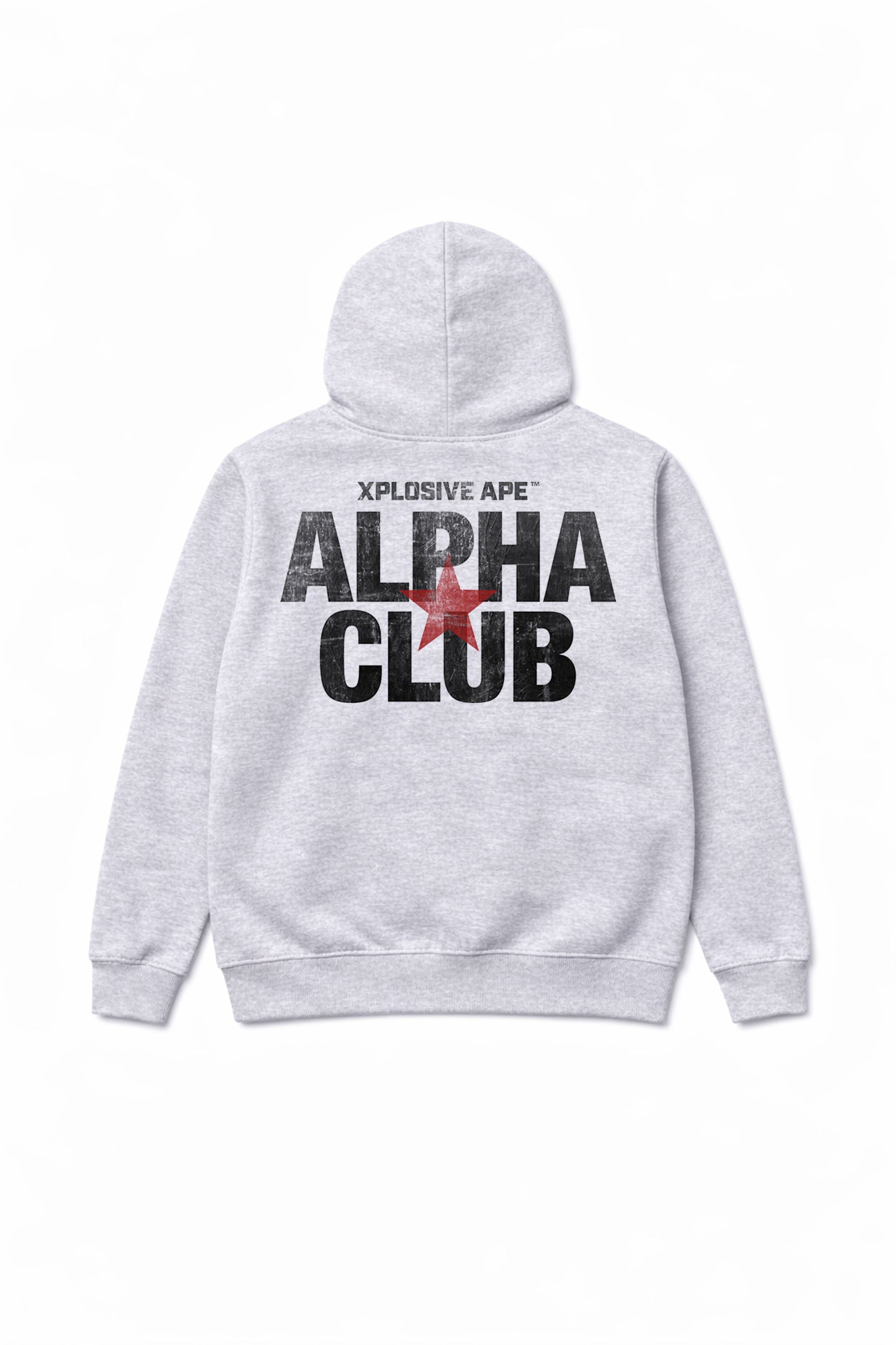 XAPE Alpha Club Hoodie - Heather Grey