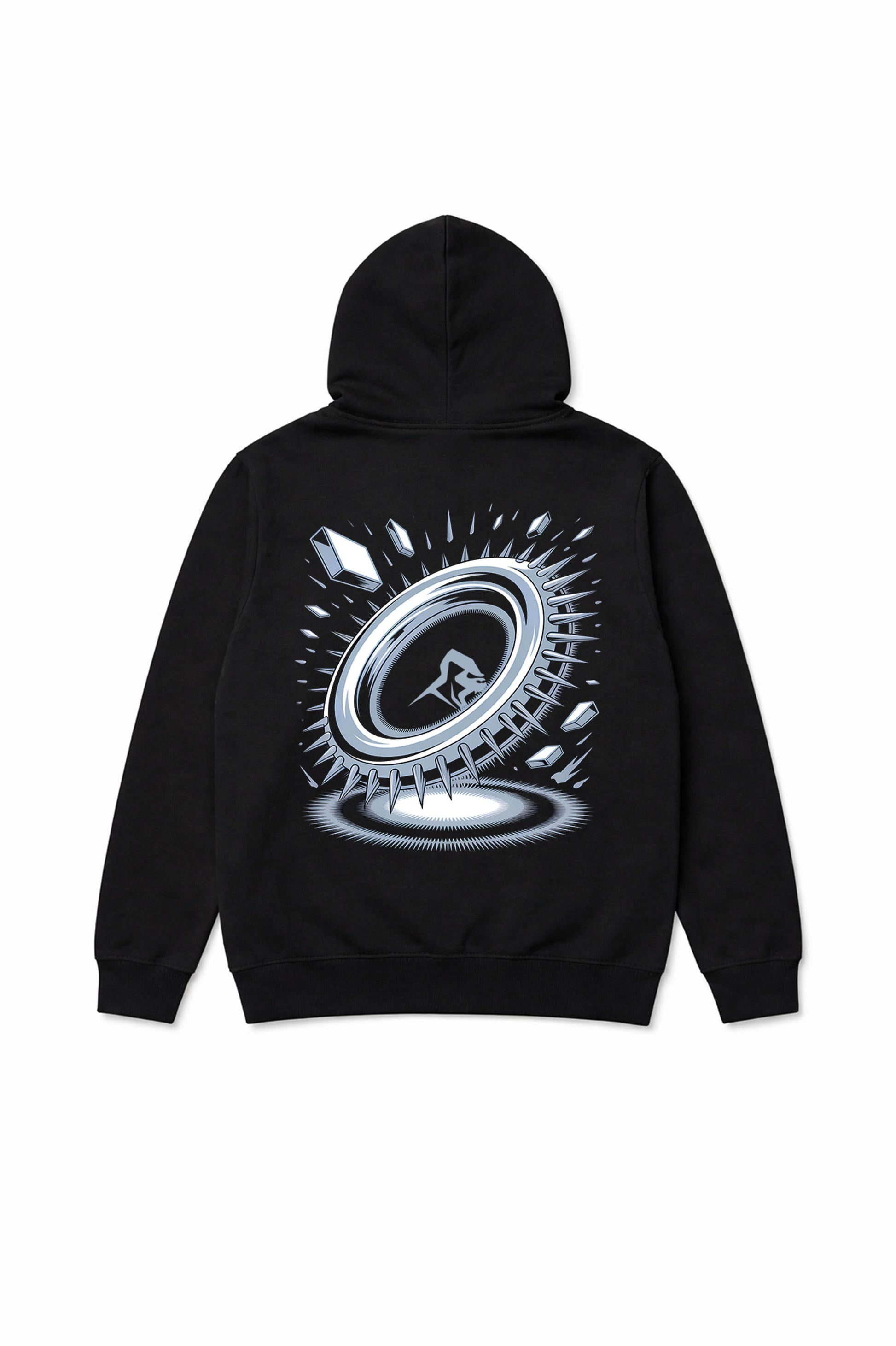 XAPE Apex Core String Hoodie - Black