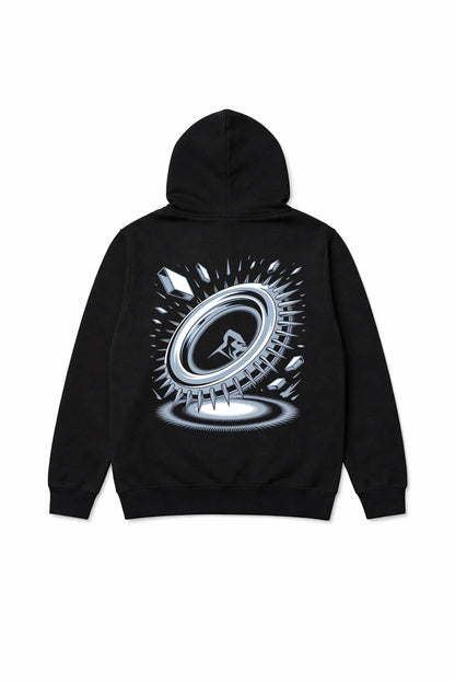 XAPE Apex Core String Hoodie - Black