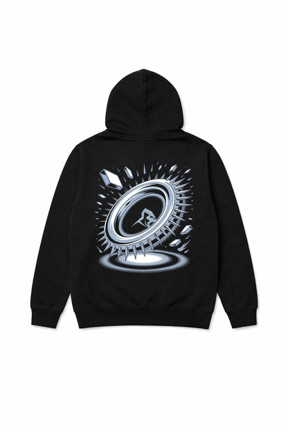 XAPE Apex Core String Hoodie - Black