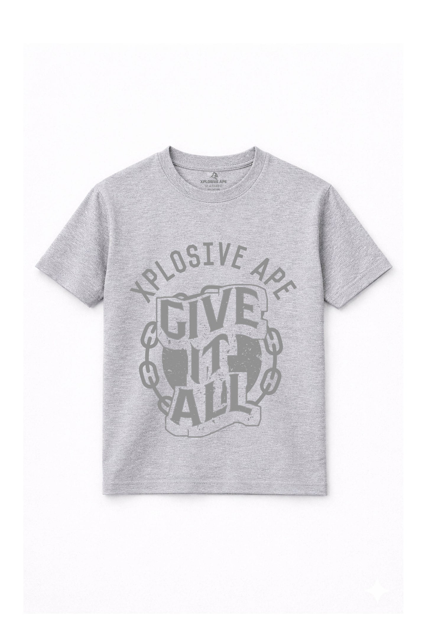 XAPE Ball & Chain Tee - Sports Grey