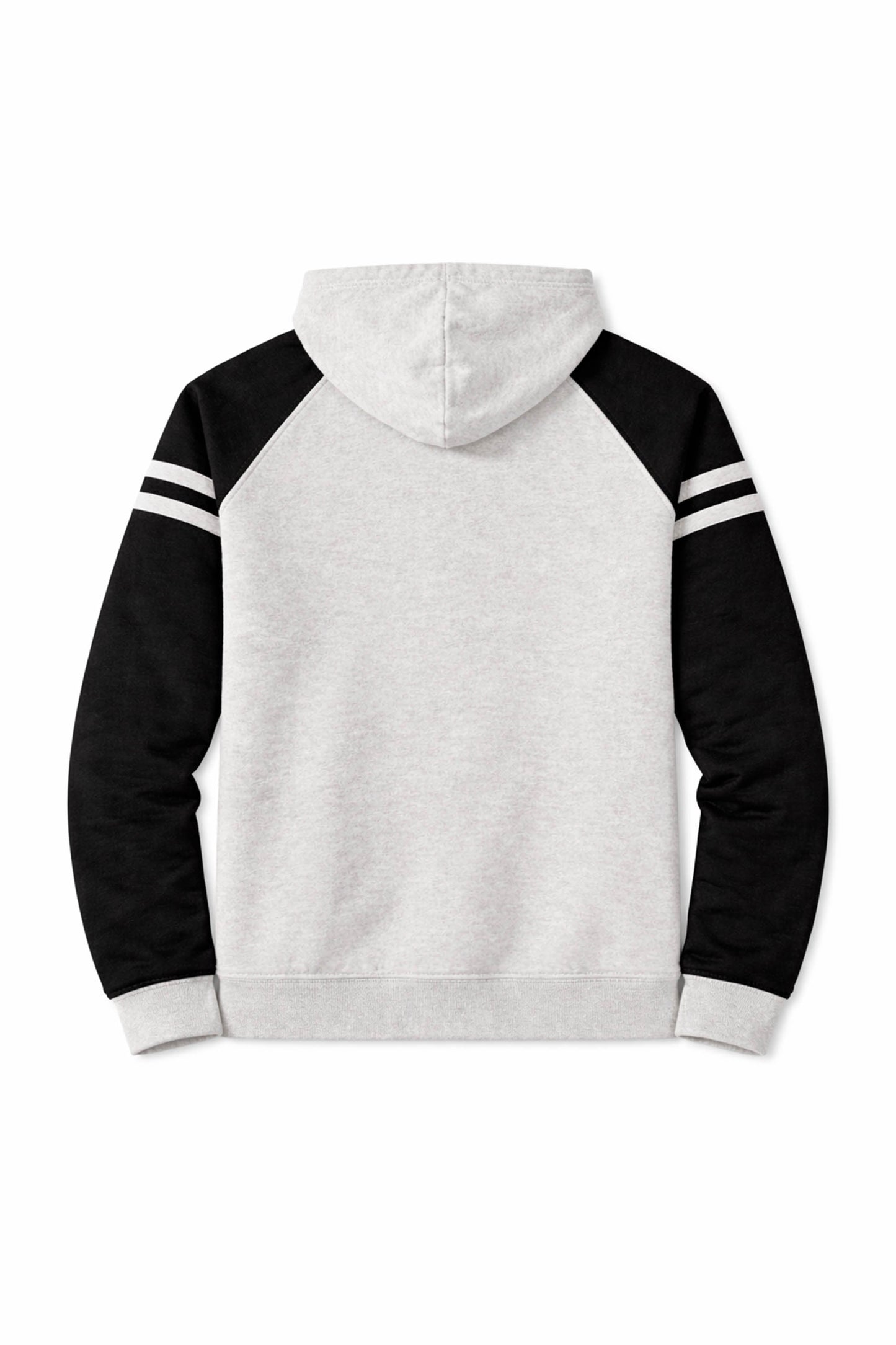 XAPE Blockline Raglan Hoodie - Oatmeal Heather/Black