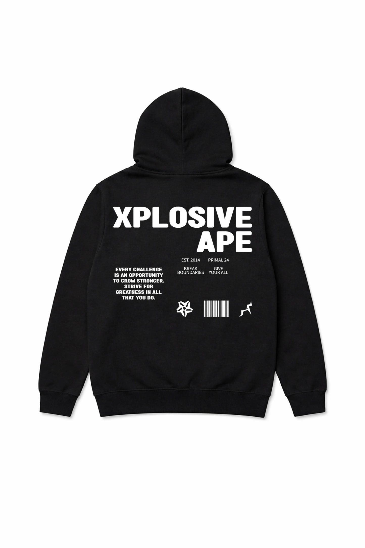 XAPE Challenge Opportunity V2 Hoodie - Black