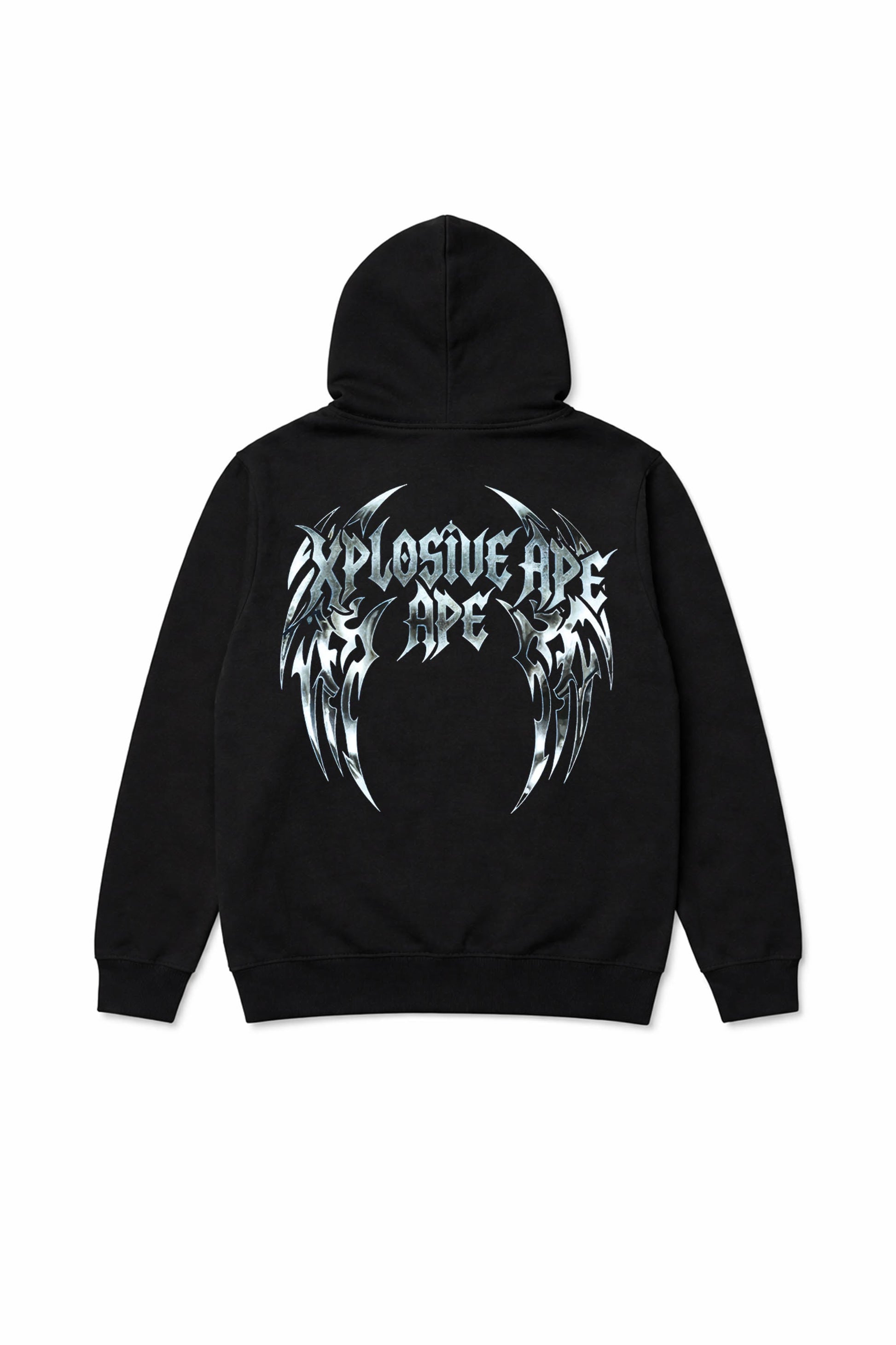 XAPE Chromeblade Wings String Hoodie - Black