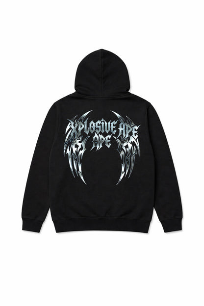 XAPE Chromeblade Wings String Hoodie - Black