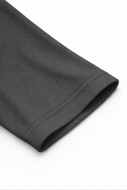 XAPE Classic Badge Logo X Tech Tee - Charcoal