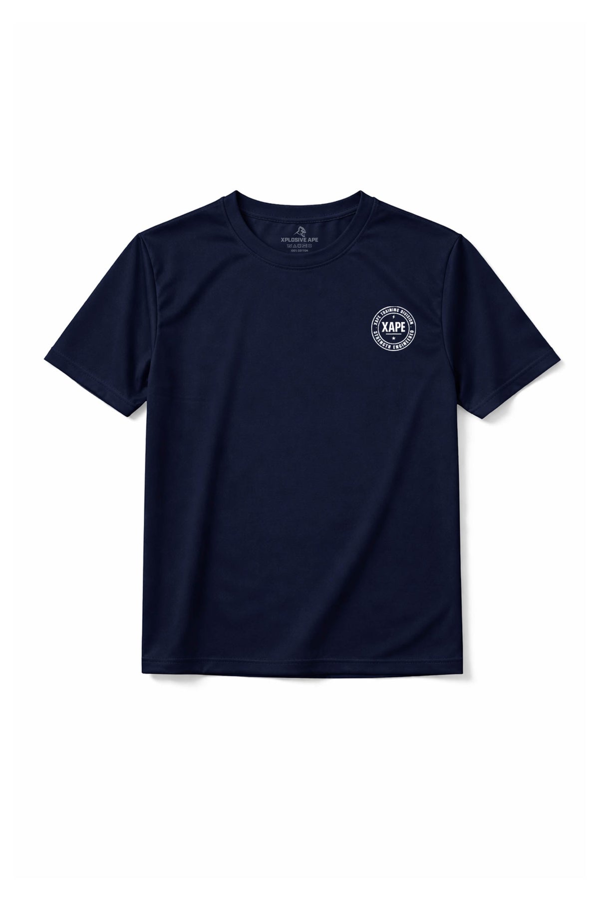 XAPE Classic Badge Logo X Tech Tee - Navy